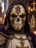 Gothic Cross Skull Full-Face Mask