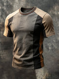 Men's Vintage Viking-Print T-Shirt