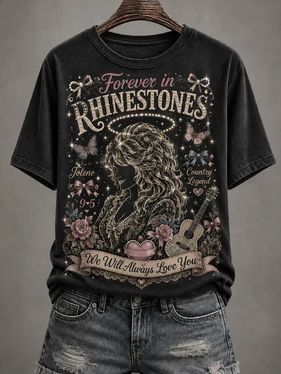 Women'S Commemorative Printed Casual T-Shirt