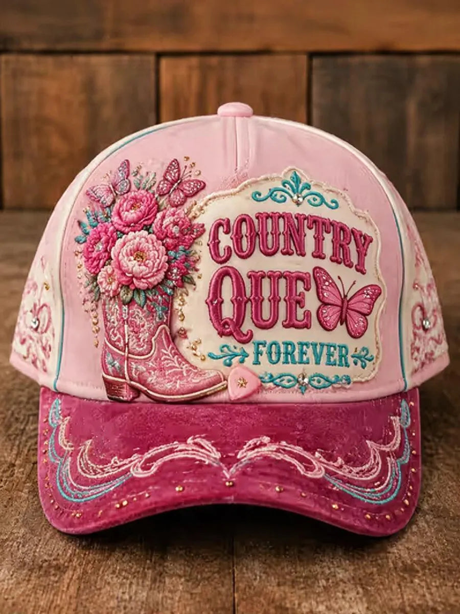 Unisex Retro Commemorative Dolly Printed Hat
