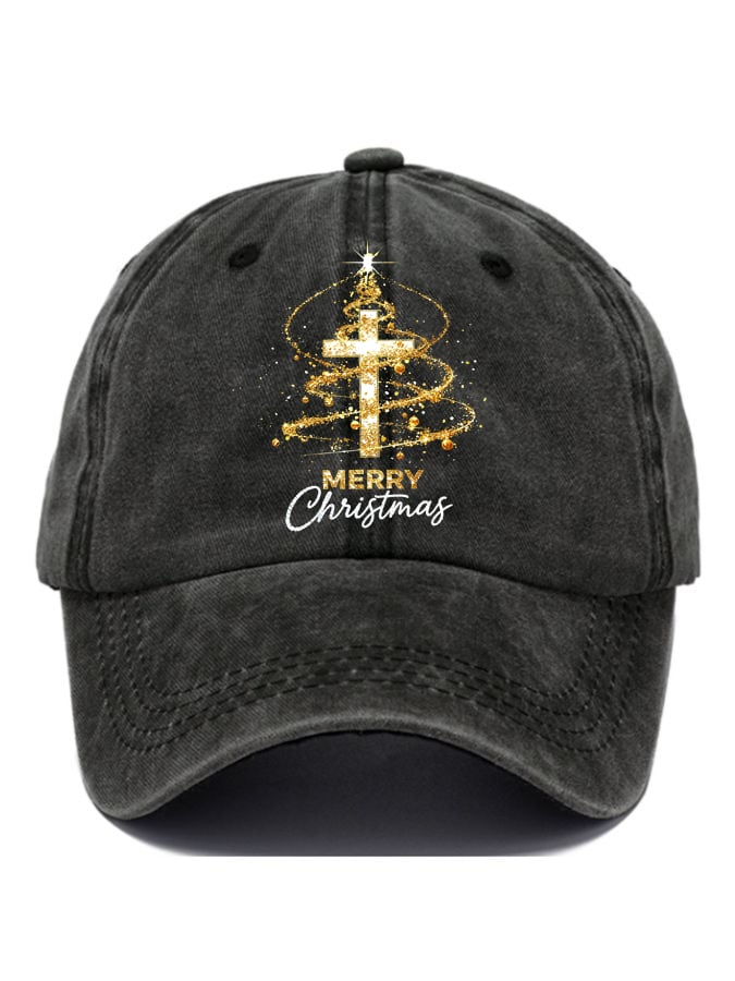 Unisex Christmas Faith Cross Baseball Cap
