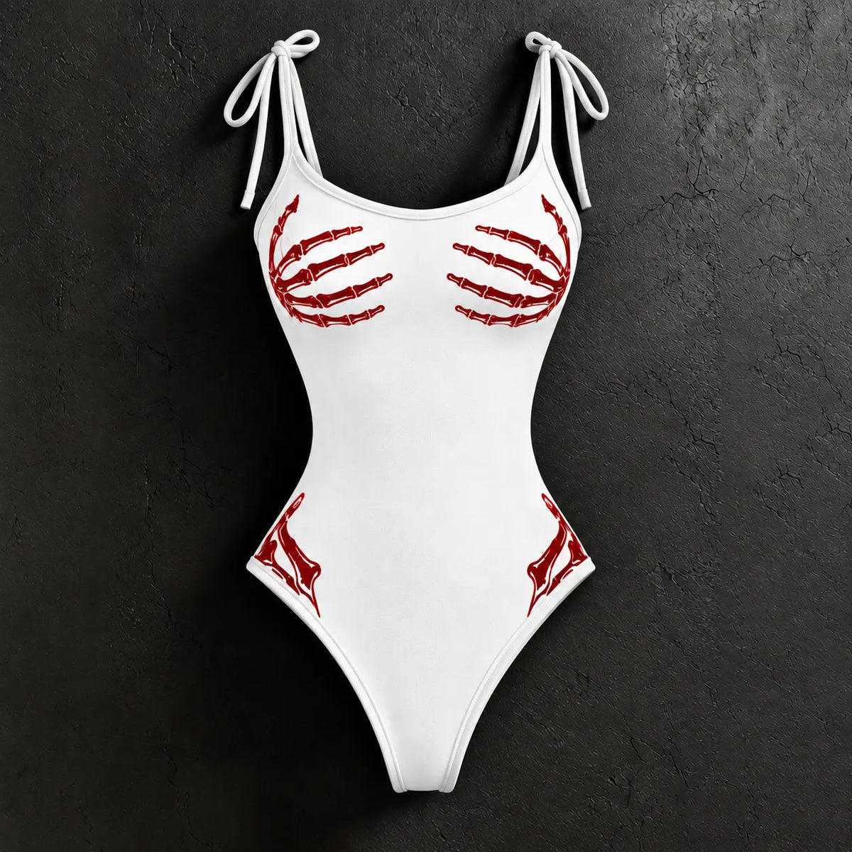 Women's Vintage Halloween Skull-line Casual Athletic Two-piece Set
