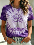 Women's Alzheimer's Awareness Short-Sleeve T-Shirt