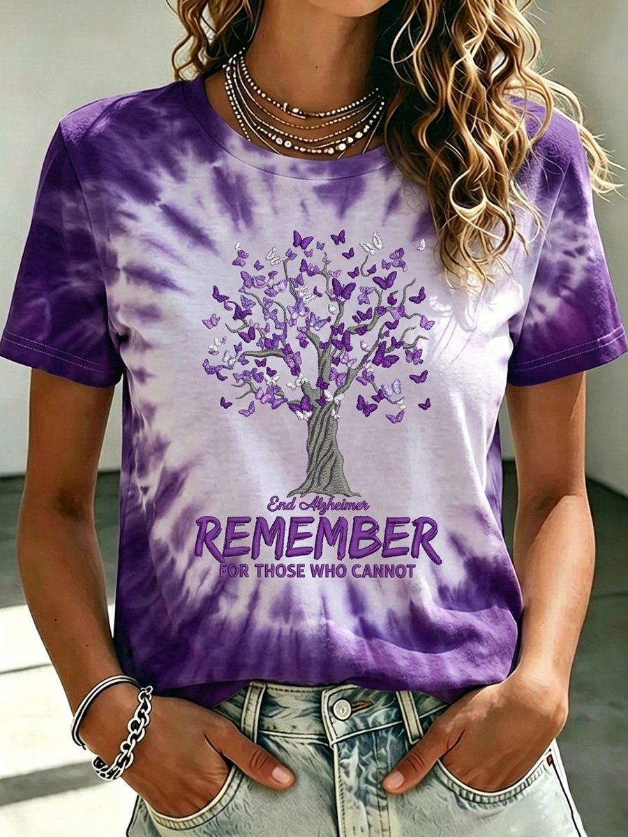 Women's Alzheimer's Awareness Short-Sleeve T-Shirt