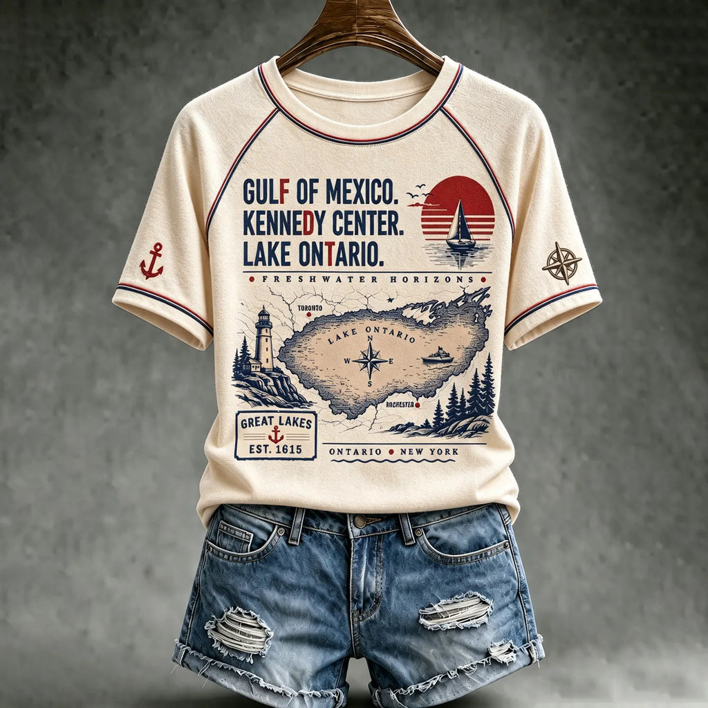 Women's Lake Ontario Always And Forever Short Sleeve T-shirt