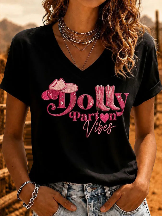 Women'S Commemorative Printed Casual T-Shirt