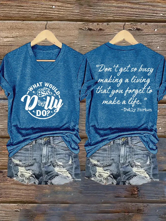 Women's Country Music Print T-shirt