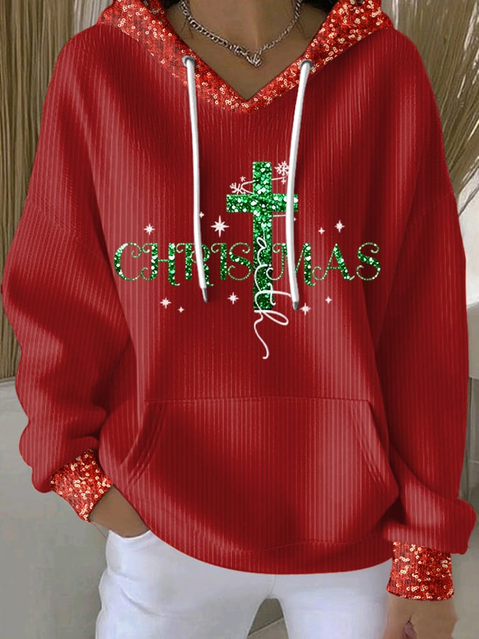 Women's Christmas Faith Casual Sweatshirt