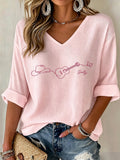 Women's Tribute to Country Music Legend Printed T‐Shirt