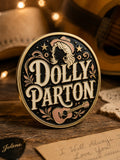 Dolly Parton Tribute Print Badge
