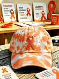 LEUKEMIA AWARENESS Print Baseball Cap
