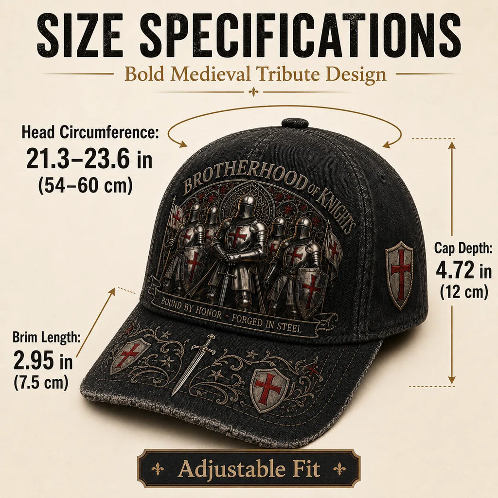 ⚔️ Brotherhood Of Knights Honor Cap