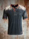 Men's Vintage Outdoor Distressed Comfortable T-Shirt