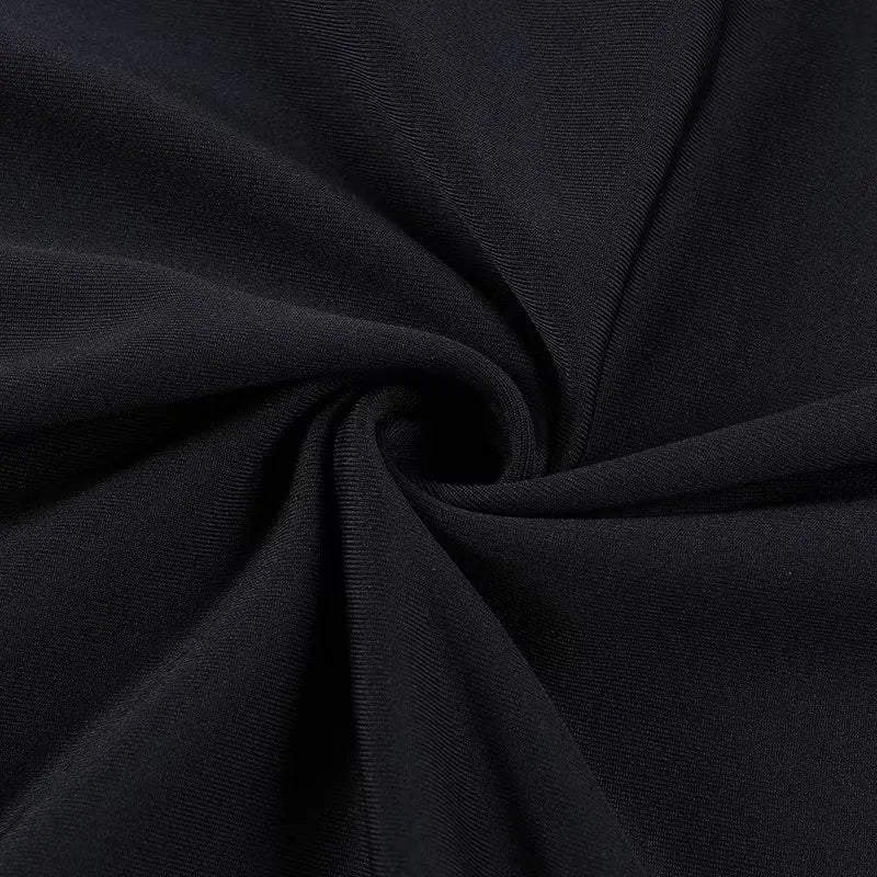 Women's Gothic Halloween Cat Print Batwing Flare Sleeve V Neck  Bodycon Dress – Halloween Costume