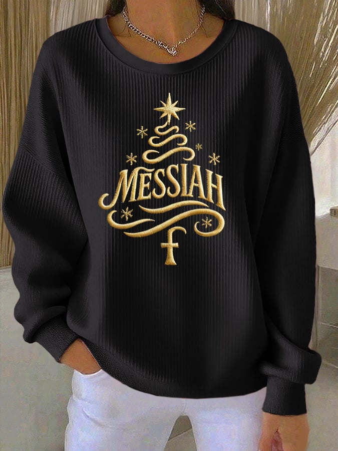 Women's Casual Christmas Faith Sweatshirt