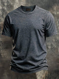 Men's Vintage Viking-Print T-Shirt
