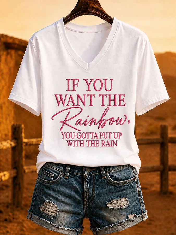 Women'S Commemorative Printed Casual T-Shirt