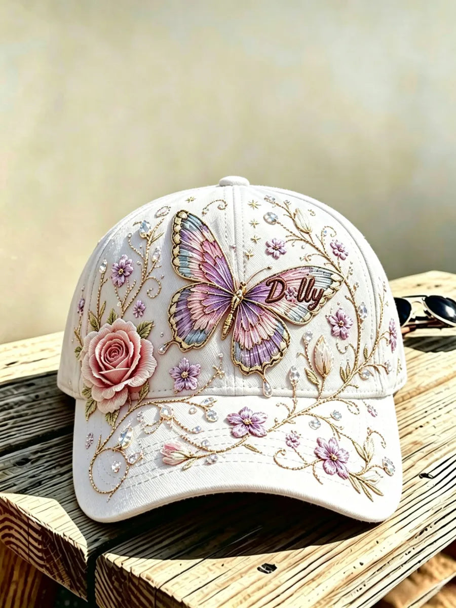 Retro Commemorative Printed Washed Hat