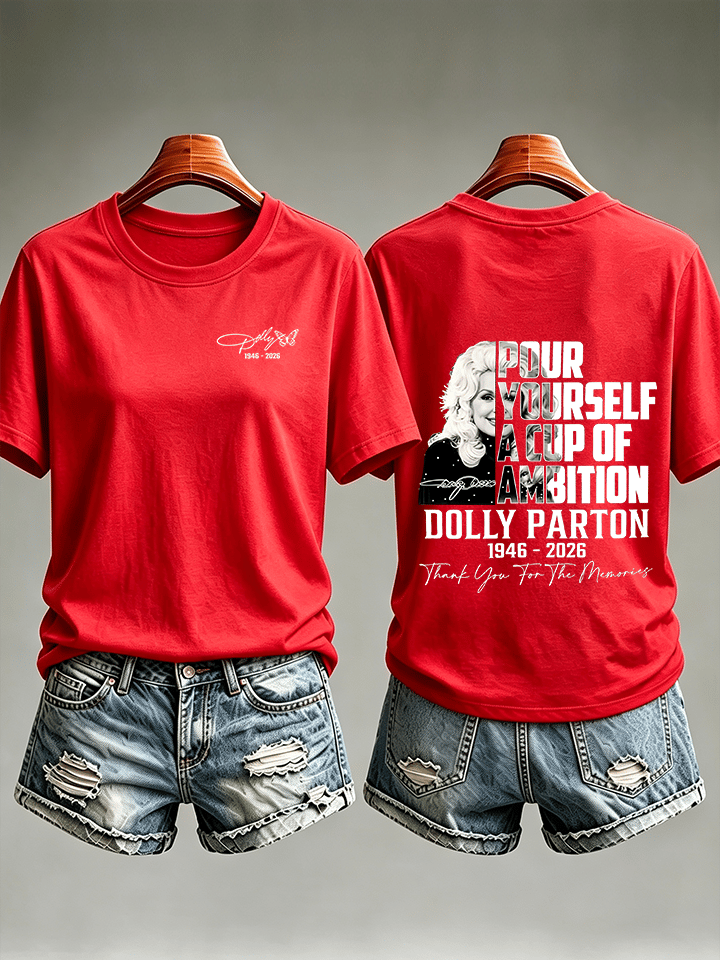 Women's  Vintage Signature Graphic Memorial Print T-Shirt