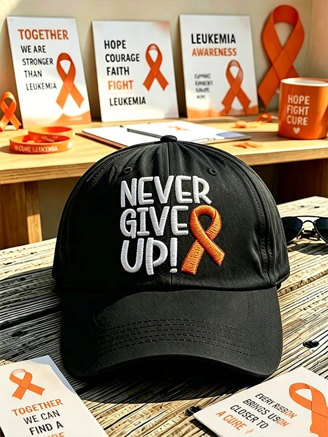 LEUKEMIA AWARENESS Print Baseball Cap