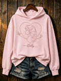 Women's Graphic Hoodie, Tribute to Country Music Legend Dolly Parton