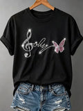 Women'S Commemorative Printed Casual T-Shirt