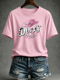 Women'S Commemorative Printed Casual T-Shirt