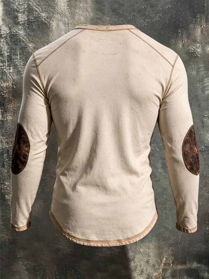 Men's Vintage Comfortable Henley T-Shirt