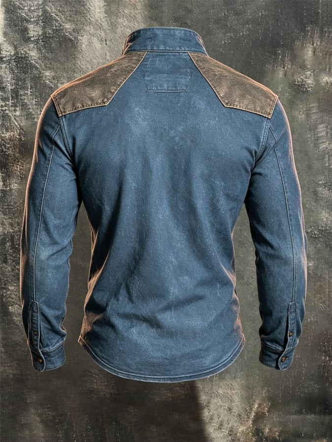 Men's Vintage Comfortable Henley T-Shirt