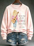 Women's Commemorative Printed Sweatshirt