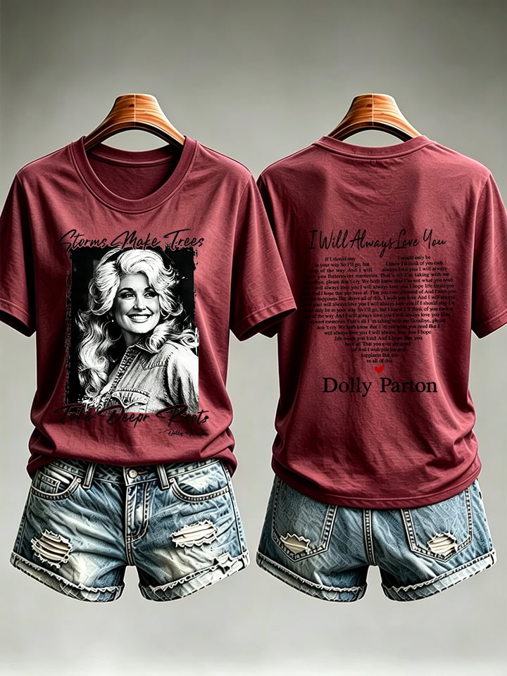 Women's  Vintage Signature Graphic Memorial T- Shirt