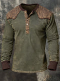 Men's Vintage-Style Comfortable T-Shirt