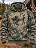 🏹 Tactical Camo Digital Pixel Bowhunter Hoodie