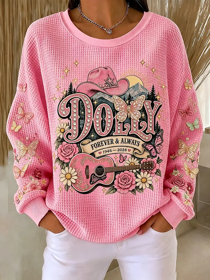 Women'S Pink Commemorative Sweatshirt