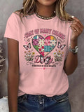 Retro Coat Of Many Colors Forever In Our Hearts Print T-Shirt