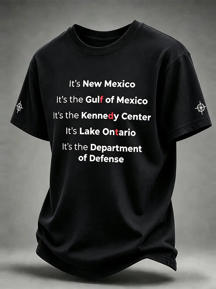 Men's New Mexico Gulf Kennedy Center Lake Ontario T-shirt