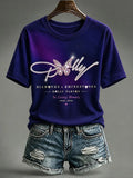 Women'S Commemorative Printed Casual T-Shirt