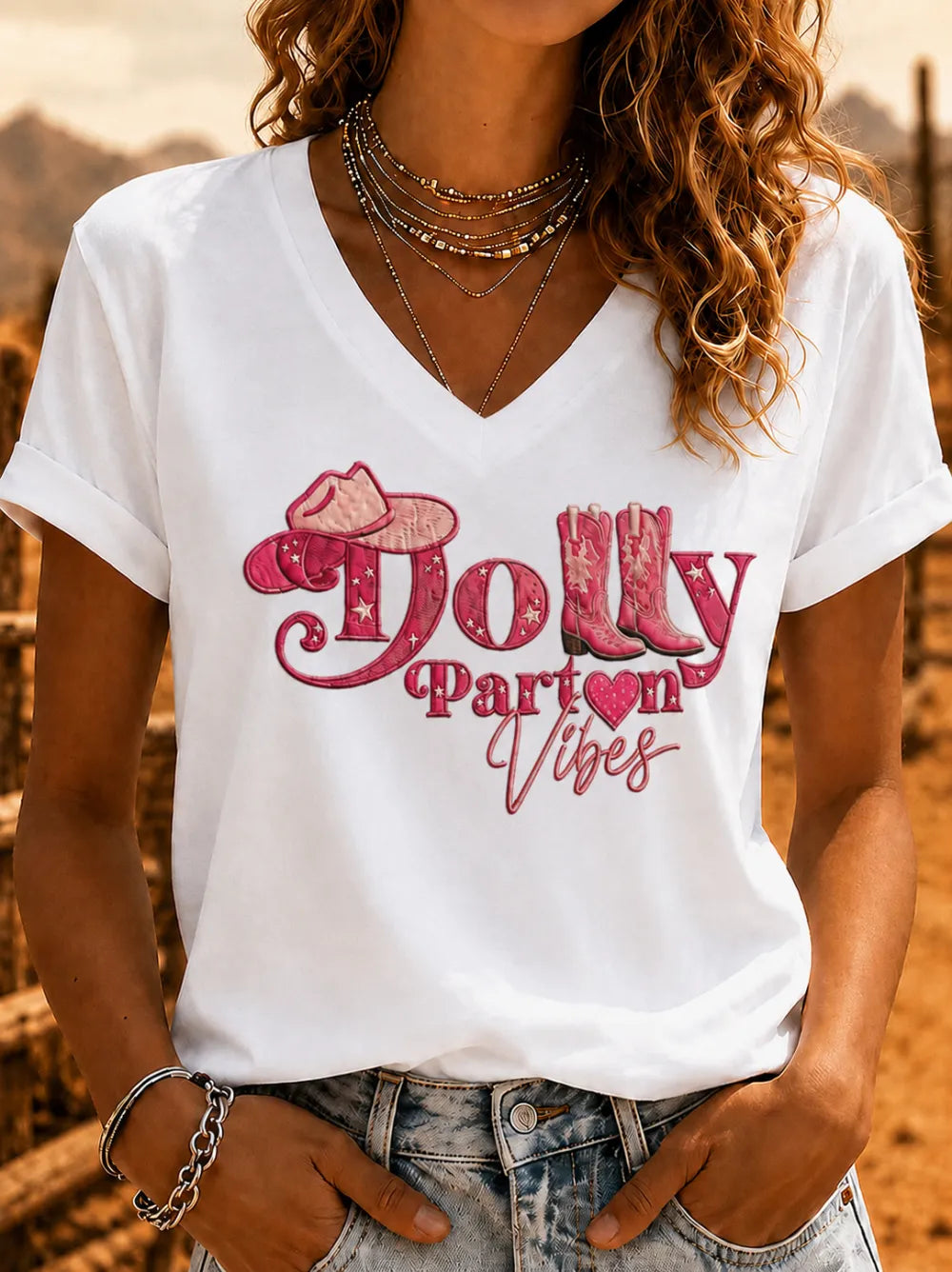 Women'S Commemorative Printed Casual T-Shirt