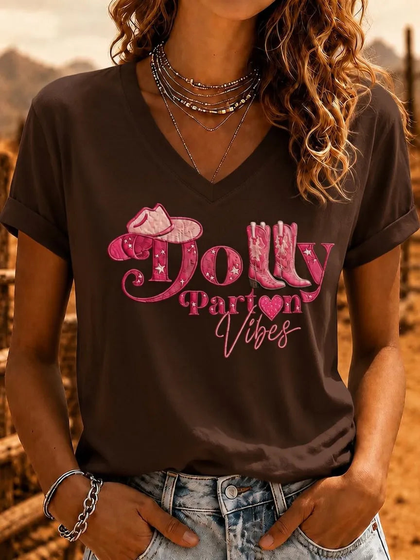 Women'S Commemorative Printed Casual T-Shirt
