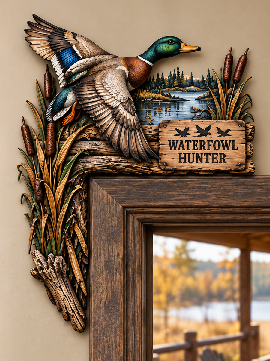 🦆 Waterfowl Hunter Door Frame Topper