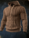 Men’s Vintage-Style Comfortable Knitted Sweater/Sweatshirt