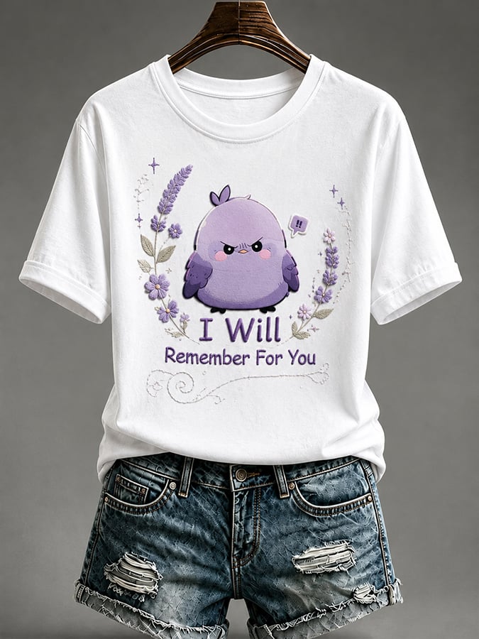 Women's Alzheimer's Awareness Short-Sleeve T-Shirt