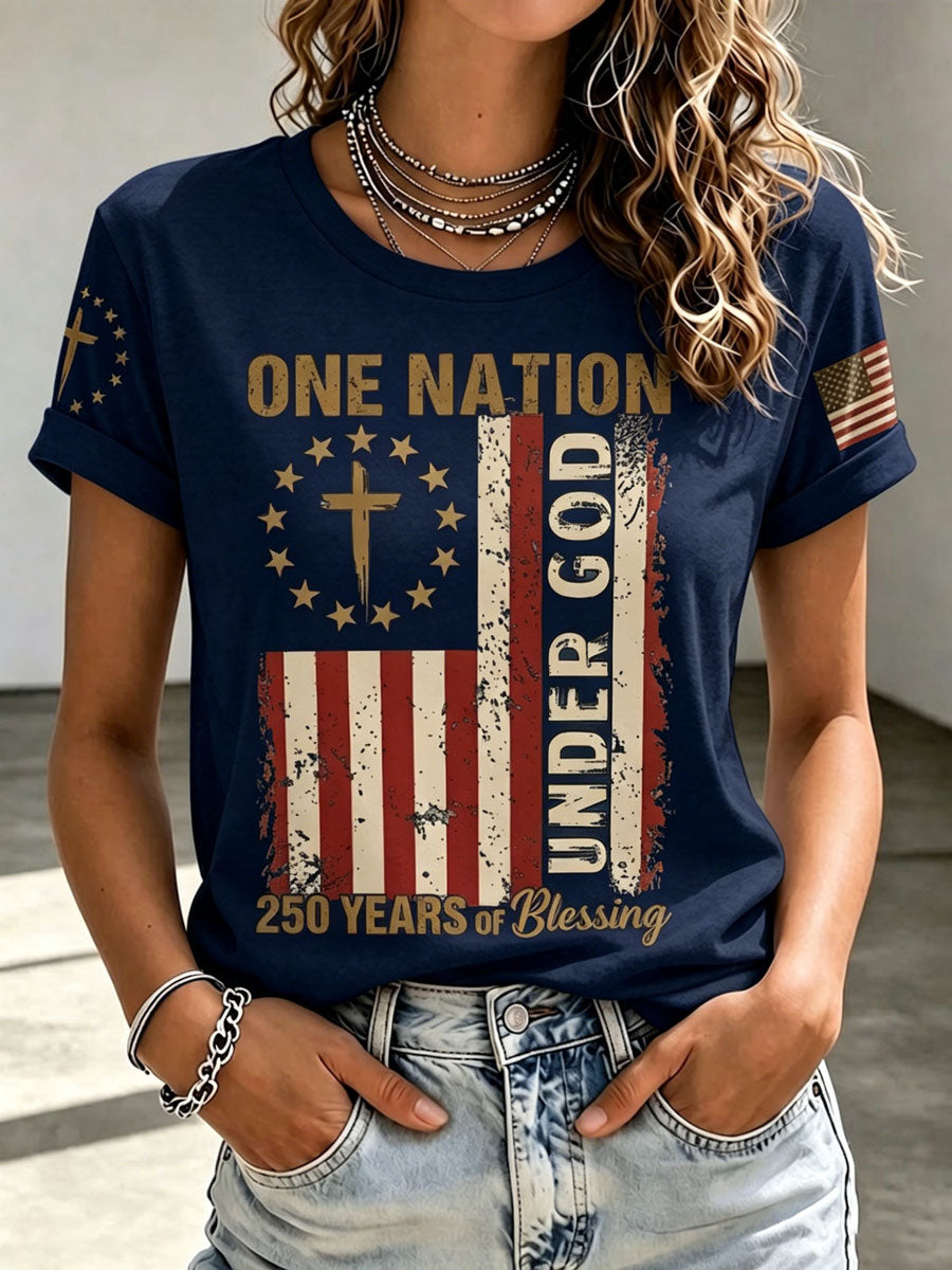 Women's American 250 Print T-Shirt