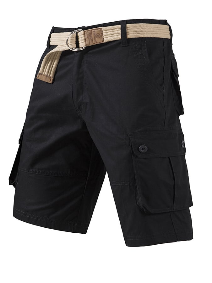 Men's Vintage Outdoor Cotton Functional Work Shorts