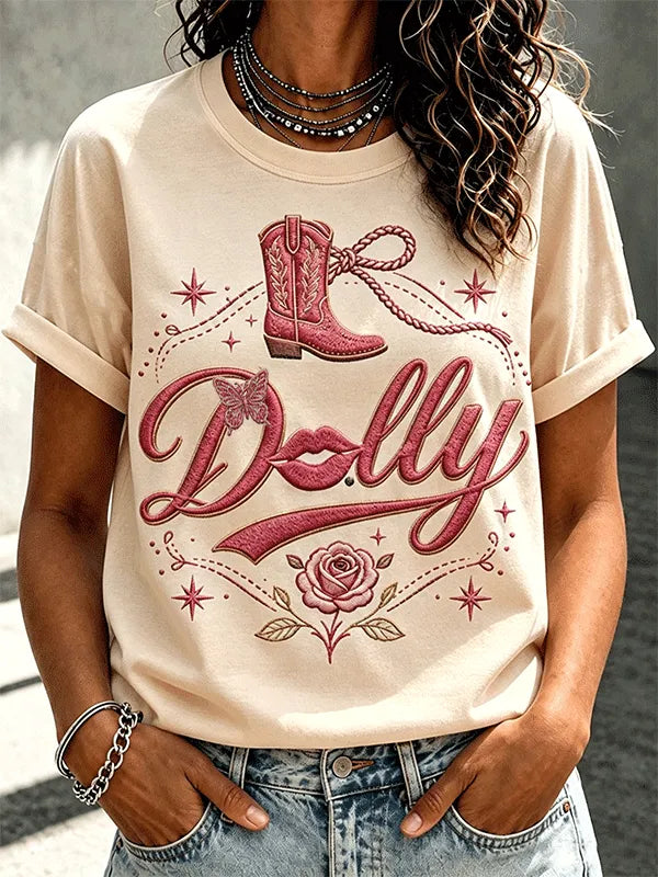 Women'S Casual Printed T-Shirt