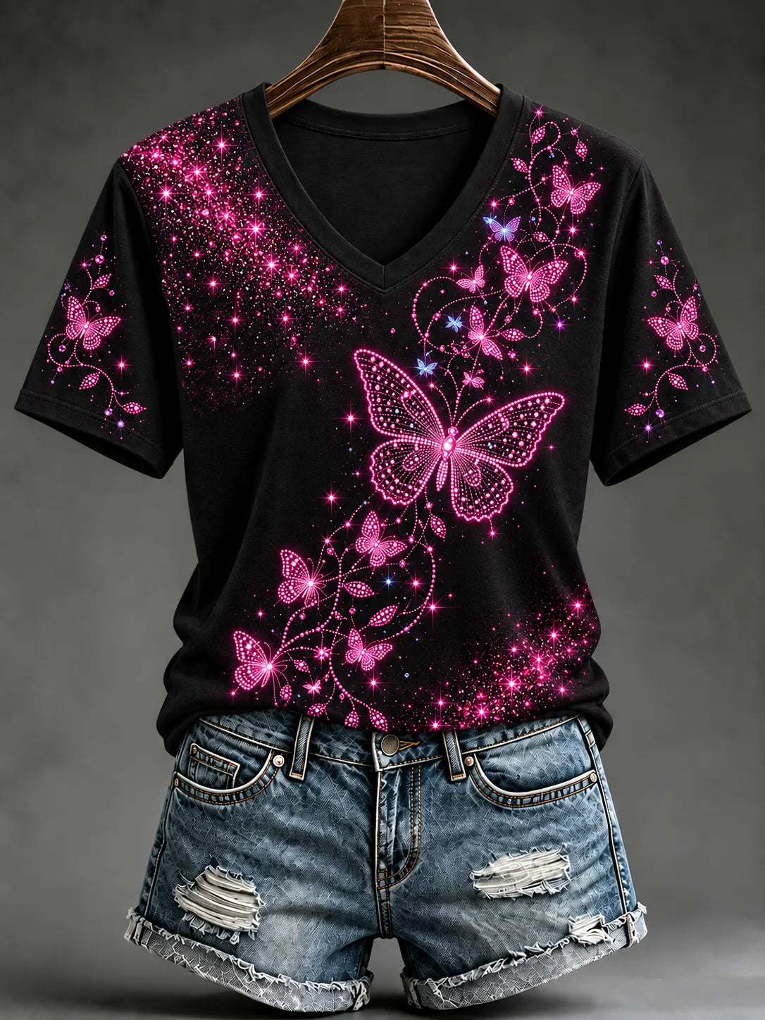 Women's Breast Cancer Short-sleeved T-shirt