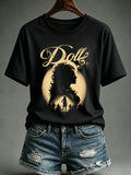 Women'S Country Music Printed Casual T-Shirt