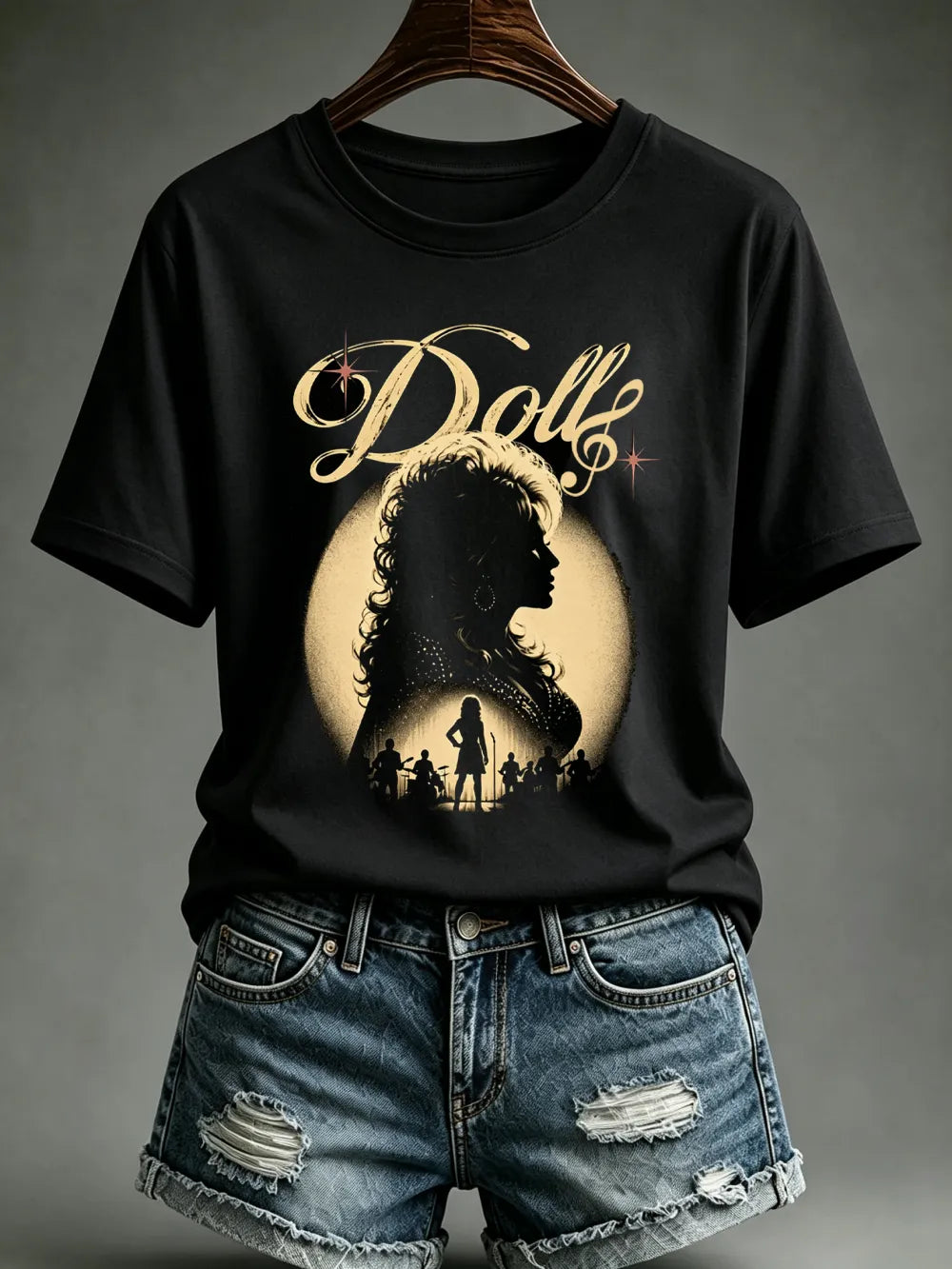 Women'S Country Music Printed Casual T-Shirt