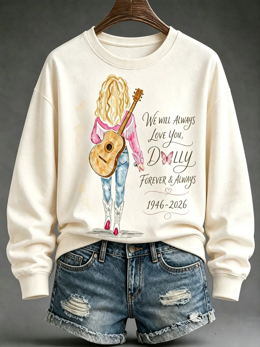 Women's Commemorative Printed Sweatshirt