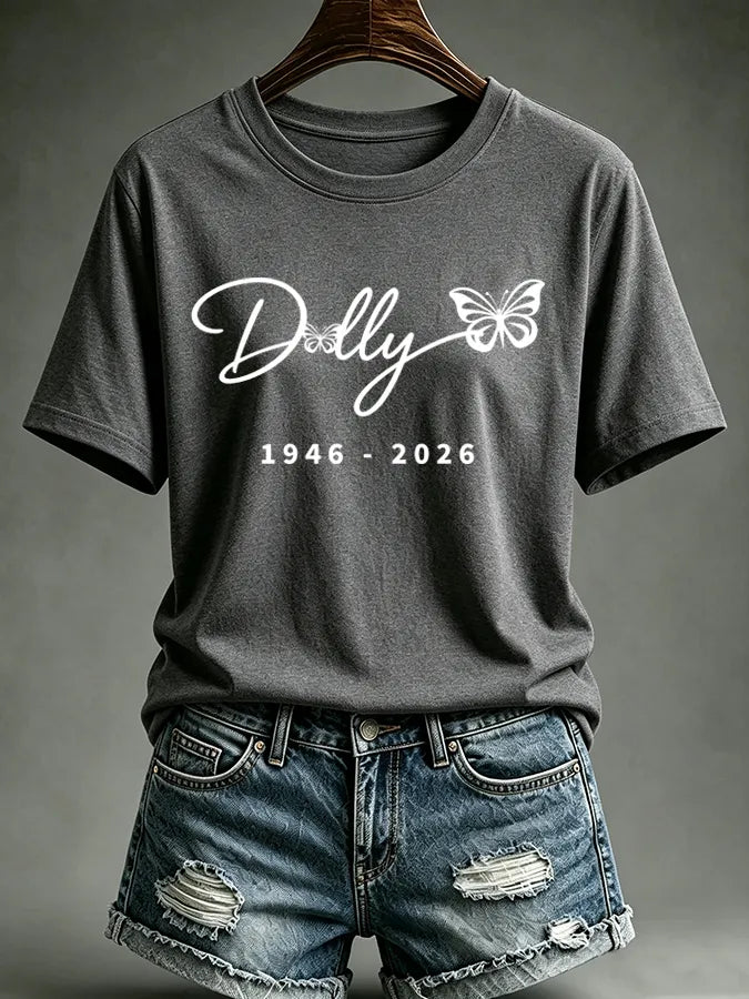 Women'S Commemorative Printed Casual T-Shirt